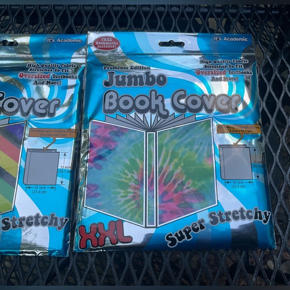 📕Jumbo Book Cover Premium Edition Super Stretchy Up To 10” X  15”! - Picture 10 of 11